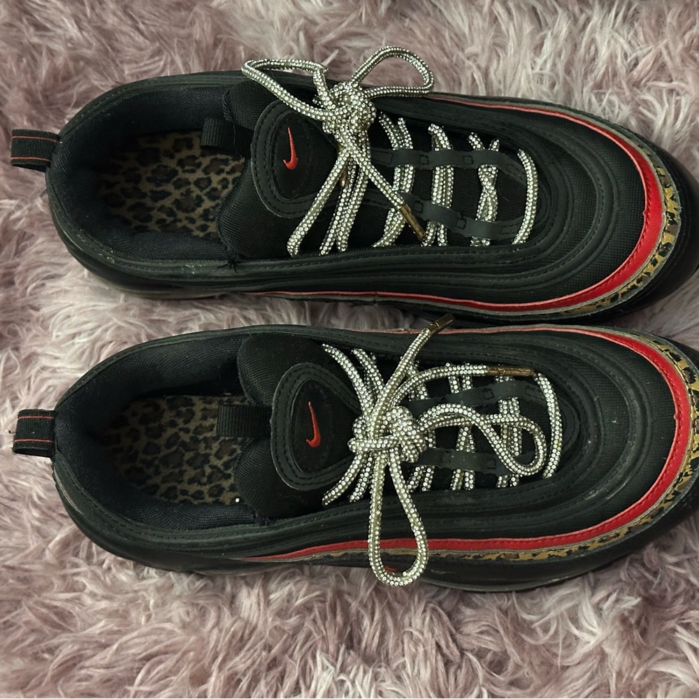 Nike Air Max 97 Black and Red Sneakers